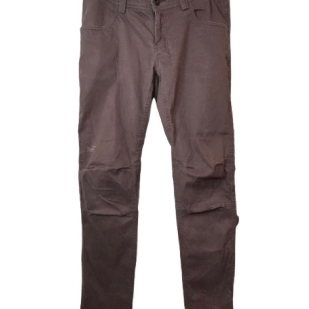 Arc’teryx Burgundy The Murrin Pant, hiking & active pant, mid rise Size 10 - Picture 3 of 10